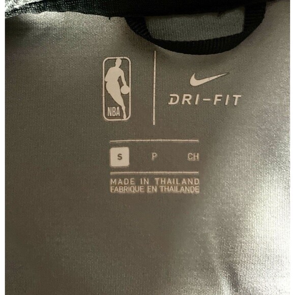 Nike Mens Dri-Fit Showtime Hoodie NBA Denver Nuggets Gray WarmUp Size Small READ - Picture 5 of 6